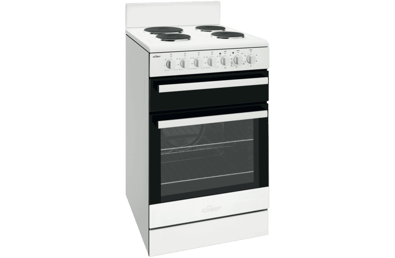 Chef 540mm Freestanding Electric Cooker with Seperate Grill CFE535WB