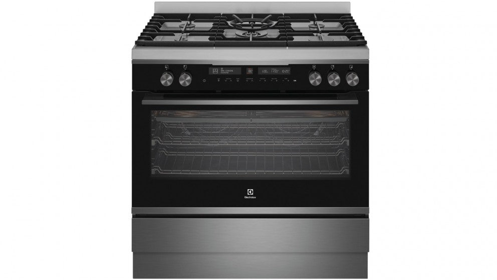 Electrolux 900mm Dual Fuel Pyrolytic Freestanding Cooker EFEP916DSD