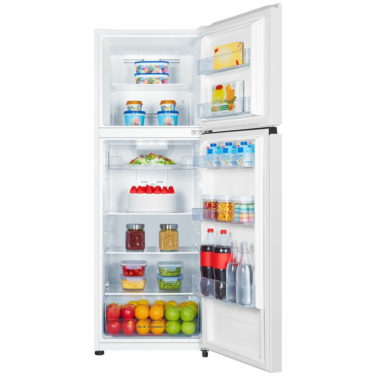 Hisense 92l top store mount refrigerator